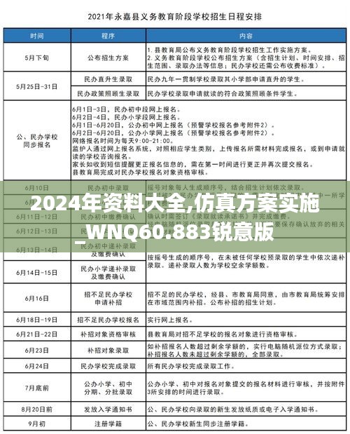 2024年资料大全,仿真方案实施_WNQ60.883锐意版