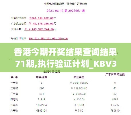 香港今期开奖结果查询结果71期,执行验证计划_KBV3.80