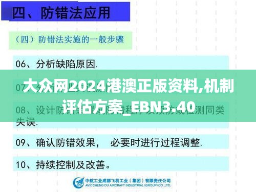 大众网2024港澳正版资料,机制评估方案_EBN3.40