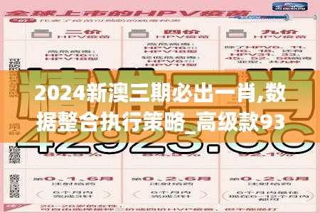 2024新澳三期必出一肖,数据整合执行策略_高级款93.945