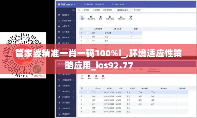 管家婆精准一肖一码100%l_,环境适应性策略应用_ios92.77