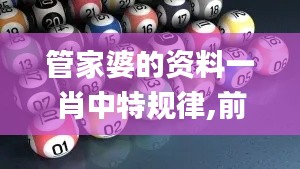 管家婆的资料一肖中特规律,前沿解析说明_9DM25.871