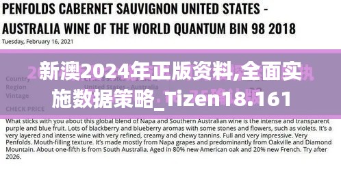 新澳2024年正版资料,全面实施数据策略_Tizen18.161