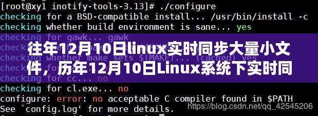 历年12月10日Linux系统实时同步大量小文件的策略探讨及观点分享