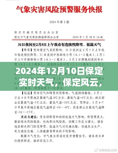 保定风云，励志成长篇章与实时天气播报