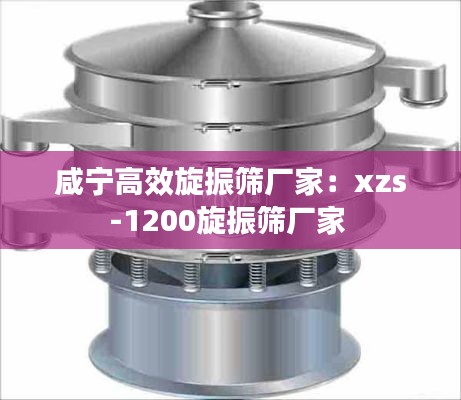 咸宁高效旋振筛厂家：xzs-1200旋振筛厂家 