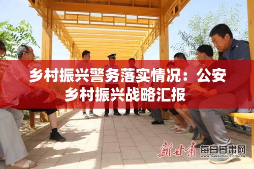 乡村振兴警务落实情况：公安乡村振兴战略汇报 