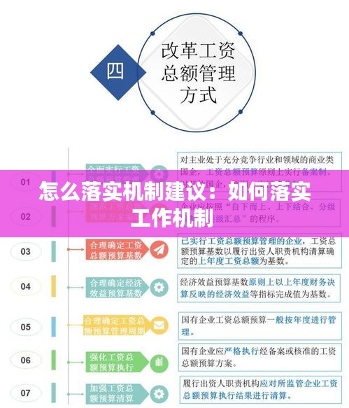 怎么落实机制建议：如何落实工作机制 