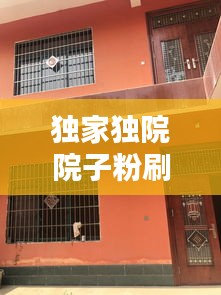 独家独院院子粉刷：独家独院院子装修图片 