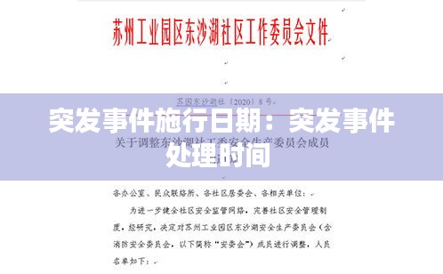 突发事件施行日期：突发事件处理时间 