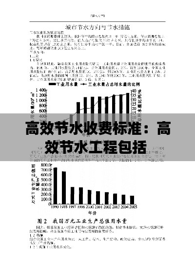 高效节水收费标准：高效节水工程包括 