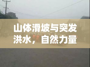 山体滑坡与突发洪水，自然力量的警示信号