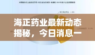 海正药业最新动态揭秘，今日消息一网打尽