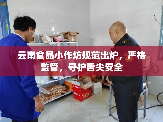 云南食品小作坊规范出炉，严格监管，守护舌尖安全