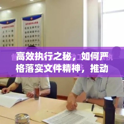高效执行之秘，如何严格落实文件精神，推动工作高效执行