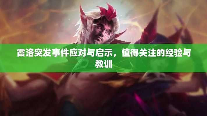 霞洛突发事件应对与启示，值得关注的经验与教训