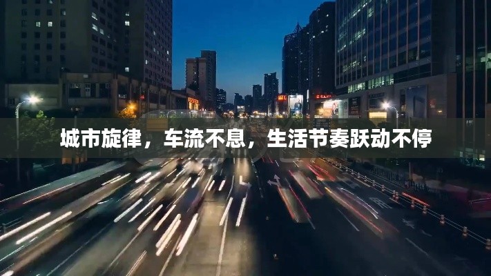 城市旋律，车流不息，生活节奏跃动不停