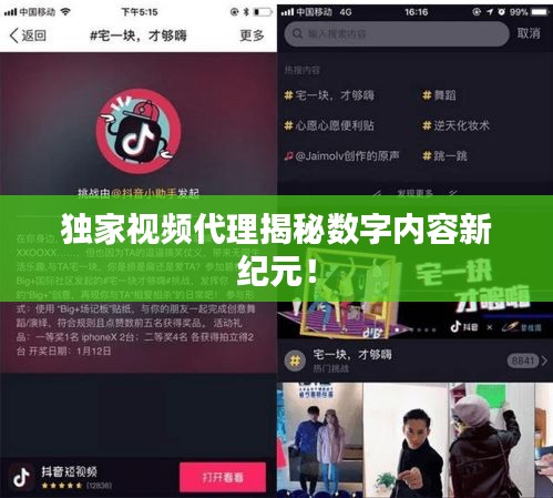 独家视频代理揭秘数字内容新纪元！