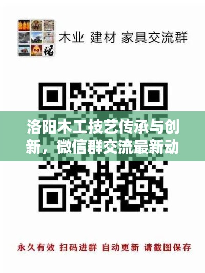 洛阳木工技艺传承与创新，微信群交流最新动态揭秘