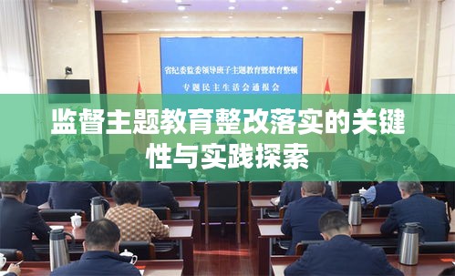 监督主题教育整改落实的关键性与实践探索
