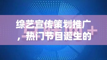 综艺宣传策划推广，热门节目诞生的关键要素揭秘