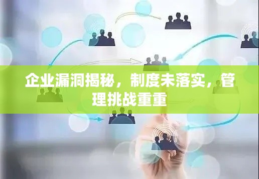 企业漏洞揭秘，制度未落实，管理挑战重重